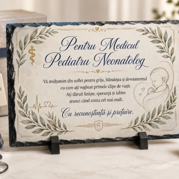 Ardezie – Cadou de oferit medicului indragit