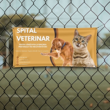 Banner personalizat - Spital veterinar
