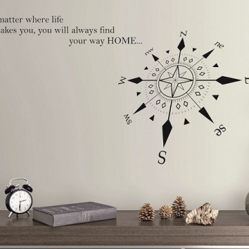 Busola - sticker perete birou