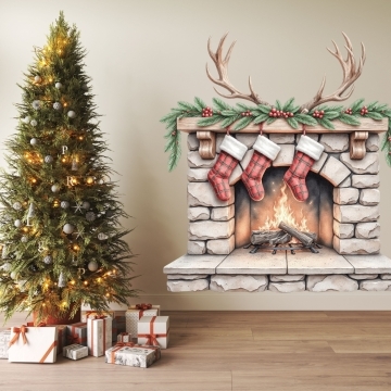 Decor Semineu Cozy Christmas Corner