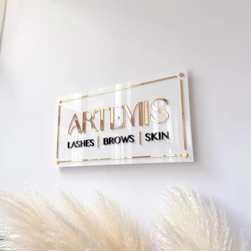 Panou acrilic MODEL ALB-AURIU-NEGRU