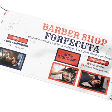 Banner personalizat - Frizerie