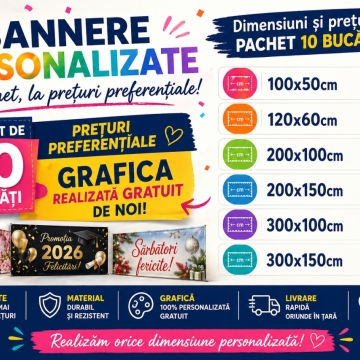 Pachet 10 bannere