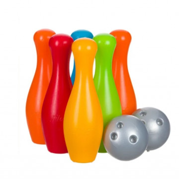 Set de bowling pentru copii, 8 piese, Multicolor