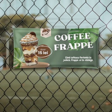 Banner personalizat - Coffee vs Frappe