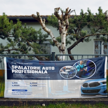 Banner personalizat - Spalatorie auto