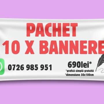 Pachet 10 bannere