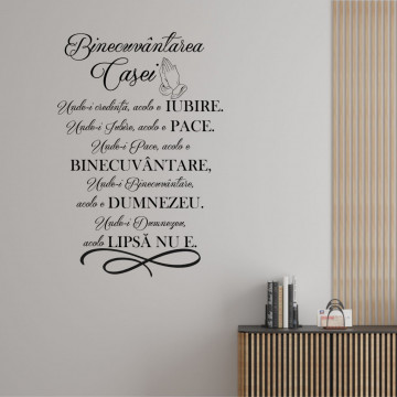 binecuvantarea casei
