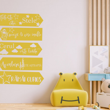 Sticker perete Planuri de viitor