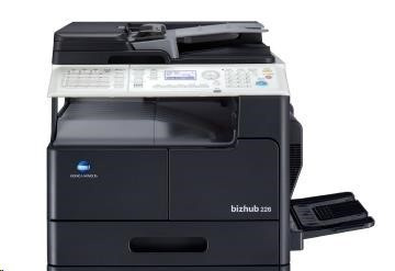 Bizhub 226 set Copiator alb-negru A3 cu RADF, Duplex, Retea