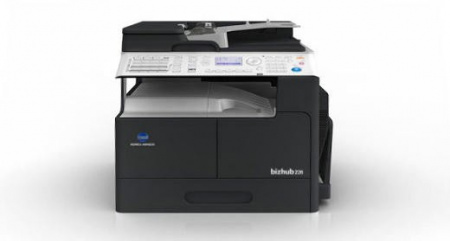 Bizhub 226 set Copiator alb-negru A3 cu RADF, Duplex, Retea - Img 2