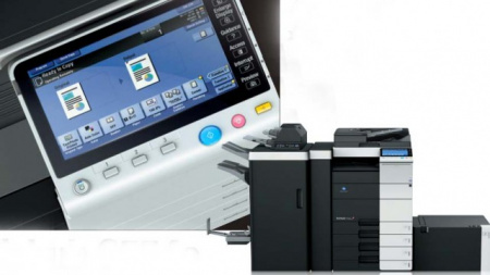 Bizhub 454e Copiator alb-negru format A3 - Img 2