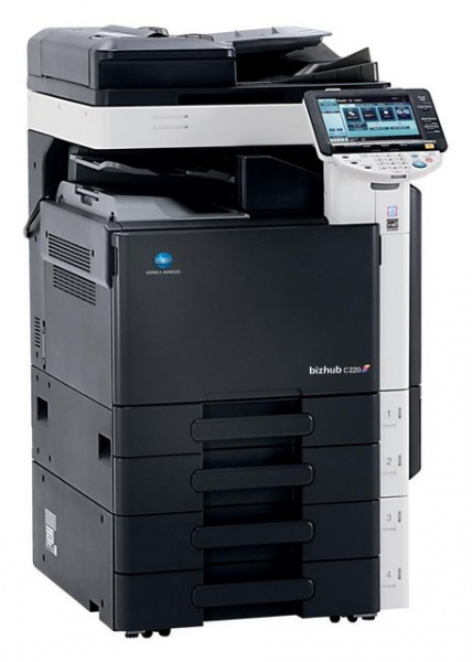 Bizhub C220 + DF-617, Copiator Color A3,