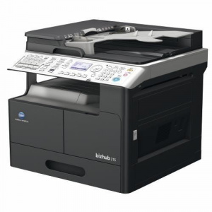Bizhub 215 + DF-625 (RADF set) + retea, Copiator alb-negru, format A3, toner cadou, PROMOTIE - Img 2