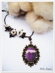 3♥Colier Cotton Fields