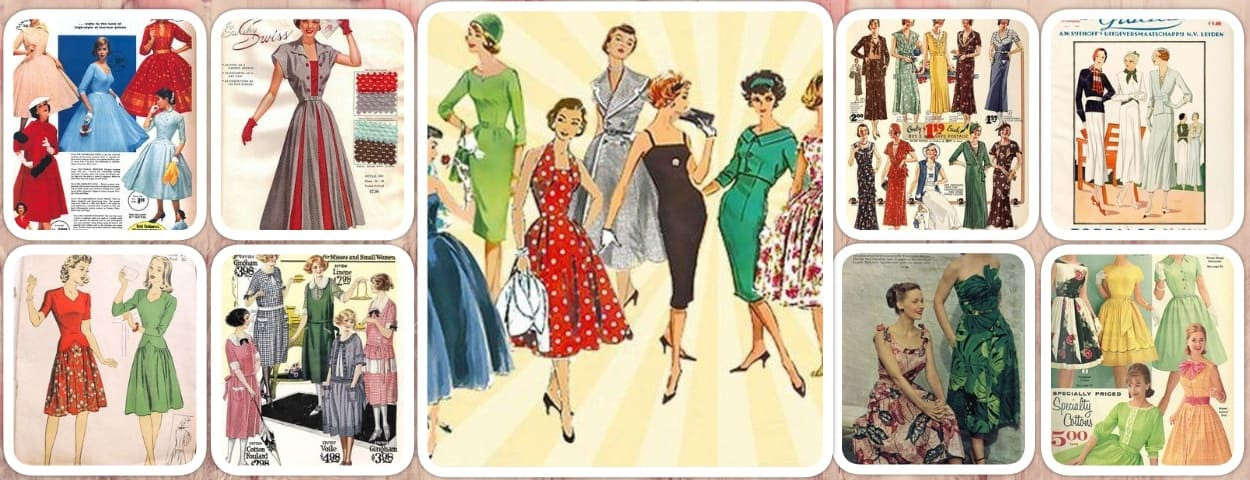 Vestitini vintage da giorno