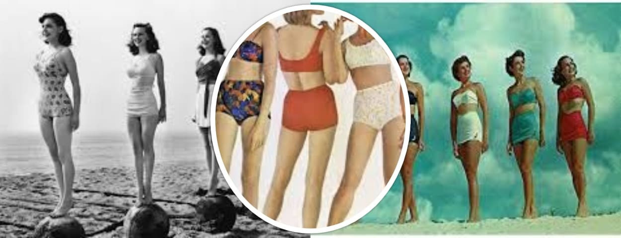 COSTUME DE BAIE VINTAGE