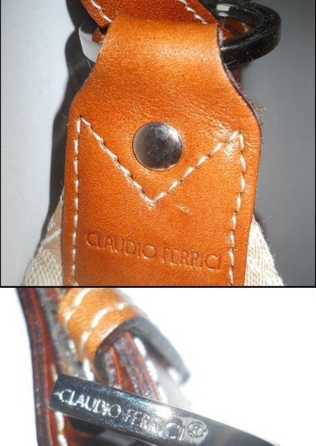 CLAUDIO FERRICI VINTAGE leather bag