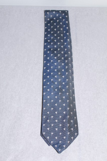 Cravata lalele brodate "Monti" anii '70  - '80