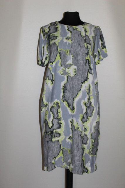Rochia "Cos" print geometric repro anii '60