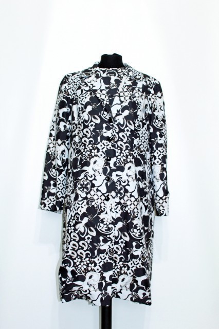 Deux pieces vintage print floral bicolor anii '60