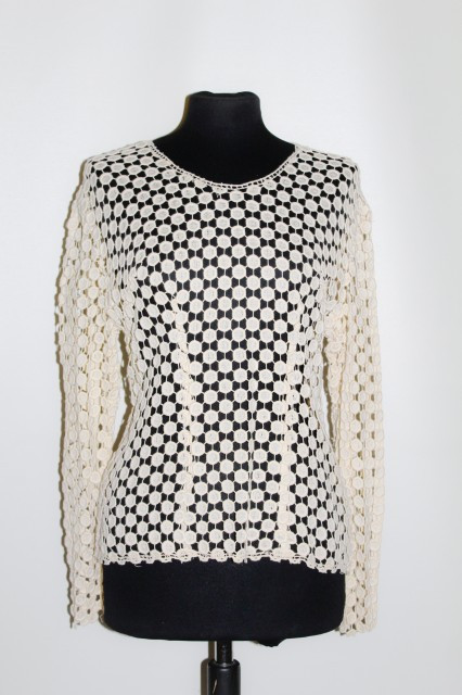 Bluza din dantela ivoire anii '40