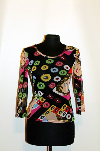 Bluza retro Pop Art anii '90