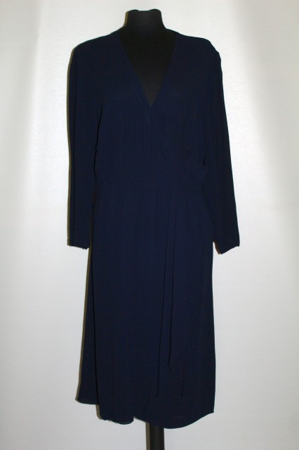 Rochie vintage din chiffon de mătase naturală anii 70