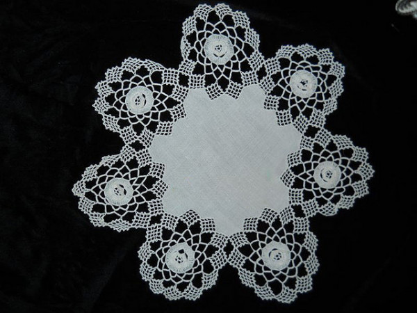 Servet din dantela perioada edwardiana cca. 1900