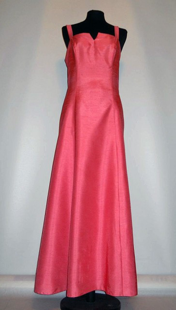 Rochie de seara vintage roz "Vera Mont" anii '70