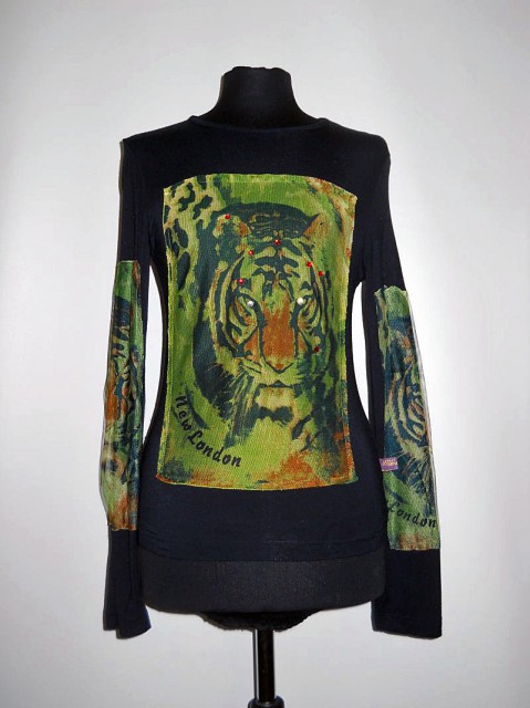 Bluza retro "New London" anii '90