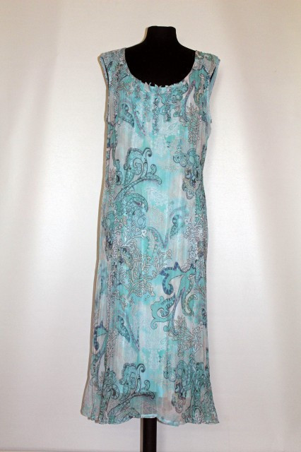 Rochie din voal plisat repro anii '70