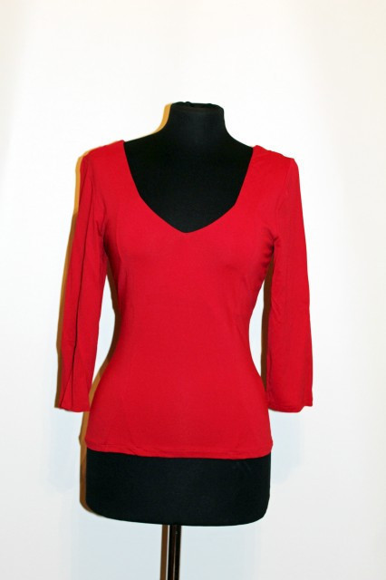 Bluza rosie "Gianfranco Ferre"