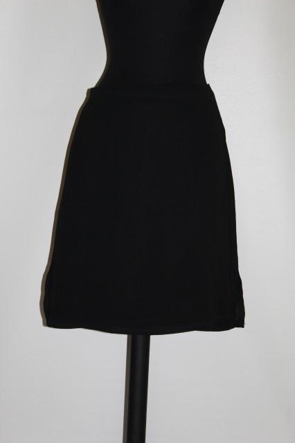 Fusta din chiffon negru anii '90