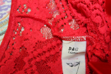 Babydoll roșu repro anii 60