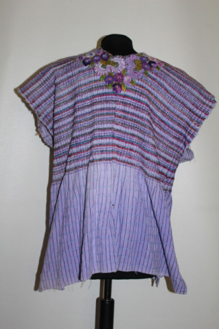 Bluză hippie din tapiserie violet anii 70