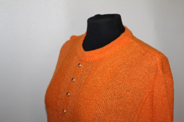 Bluza portocalie anii '70