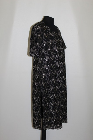 Caftan din brocart repro anii '60