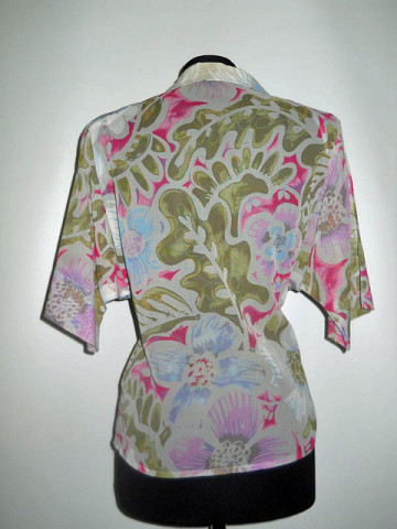Camasa jungle print anii '60