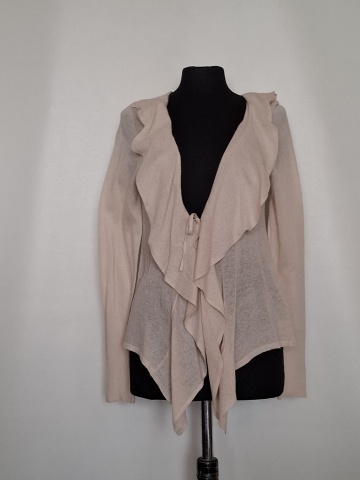 Cardigan bej Betty Barclay, tricot fin