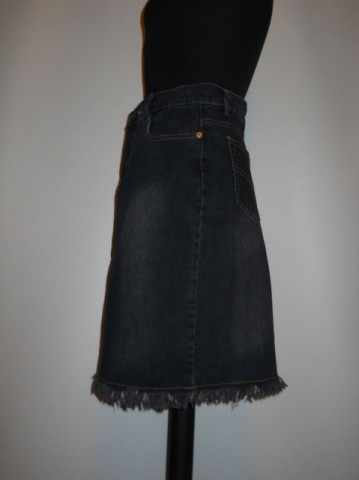 Fusta neagra jeans anii '90