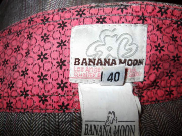 Fusta retro "Banana Moon" anii '90