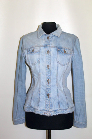 Jachetă din denim Miss Sixty – cu talie cambrată