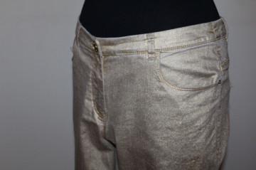 Jeans auriu retro – repro anii ’90, vibe grunge urban - Img 4