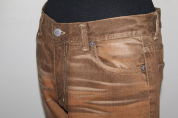 Jeans maro vintage Take‑Two – denim retro casual - Img 7