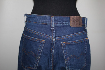 Jeans vintage Maverick anii ’90 – denim albastru, stil clasic - Img 4