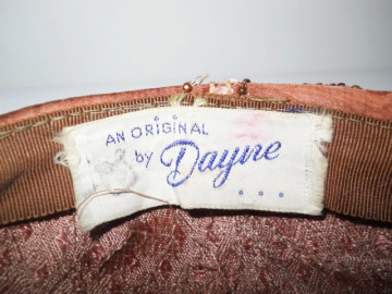Palarie vintage de ocazie "Dayire" anii '50