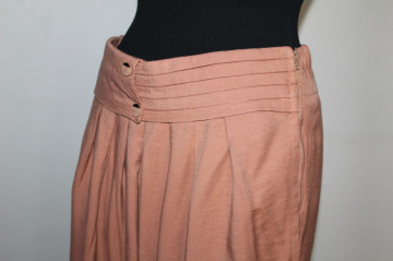 Pantaloni retro maro scorțișoară – anii ’80 - Img 4