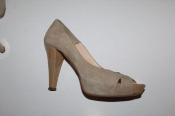 Peep toe crem Corso Como - Img 4