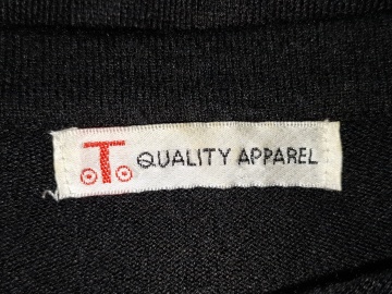 Pulover negru volănașe Quality Apparel - Img 6